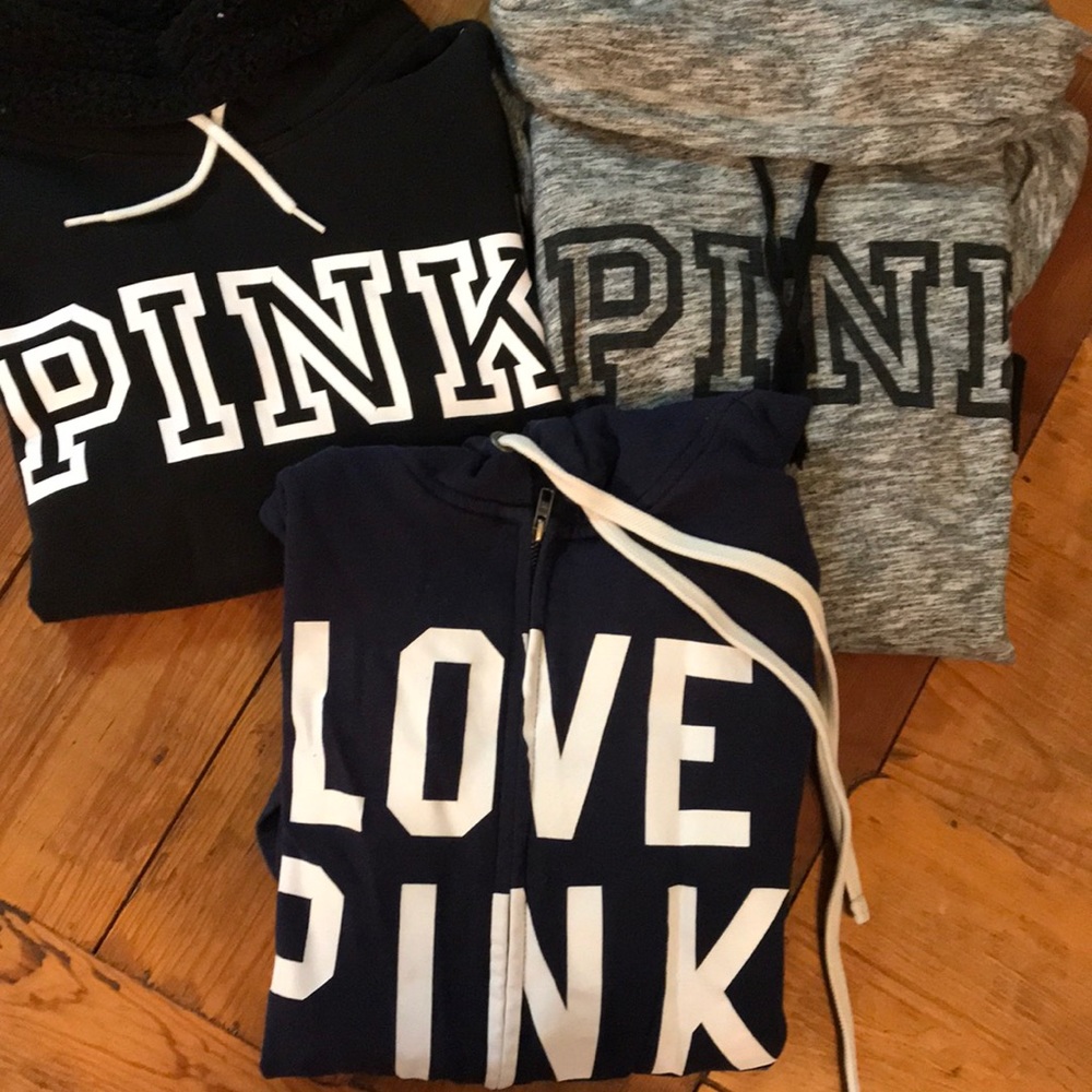Pink Hoodies